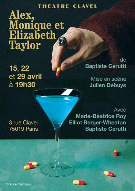 Alex, Monique et Elizabeth Taylor